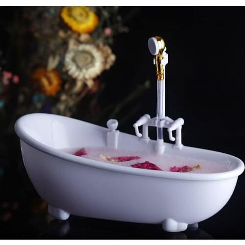 Interesting Bathtub Shower Electric Cyclic Draw Water Cocktail Glass Milkshake Cold Drinks Bar Club TIKI Flip Bubble Wine Cup