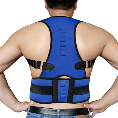 Men Women Scoliosis Posture Corrector Back Brace Spine Corset Belt Shoulder Therapy Support Poor Posture Correction Belt