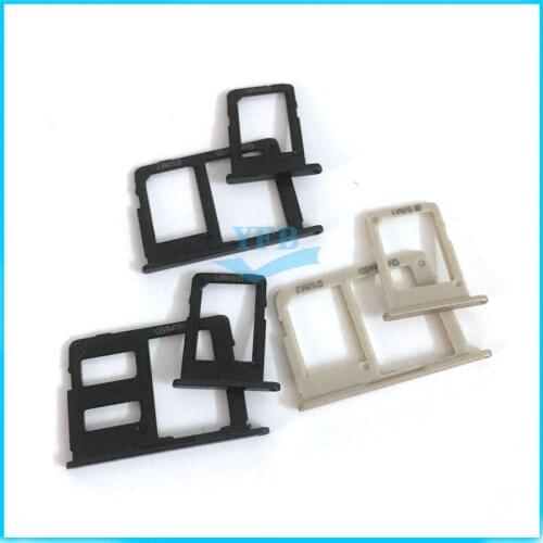 SIM & SD Card Tray For Samsung Galaxy J5 Prime G570 G570F J7 Prime G610 G610F Single Dual Card Holder Replacement Parts