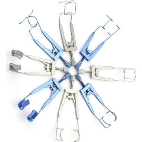 Microscopic Medical Ophthalmic Instruments Titanium Eyelid Stretcher Medical Surgery Eyelid Open Stretcher Seal