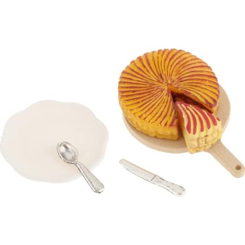 Dollhouse Miniature Food, Miniature Dollhouse Decor Doll House Accessories Scale Miniatures Fun Play Toy