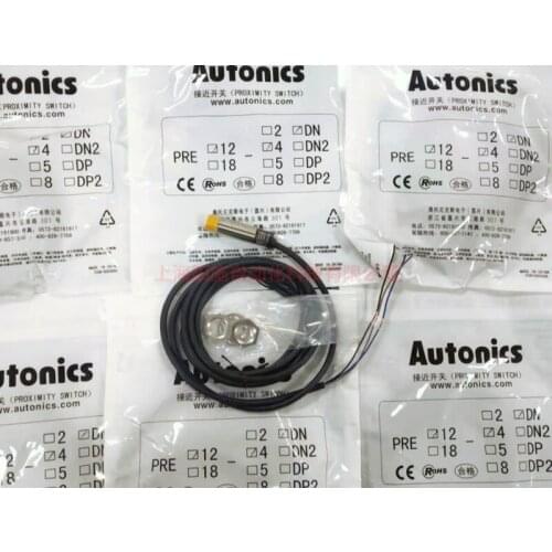 2pcs New Original Autonics Proximity PRE12-2DN PRE12-2DP PRE12-4DN PRE12-4DN2 PRE12-4DP PRE18-5DN PRE18-5DP PRE18-8DN PRE18-8DP