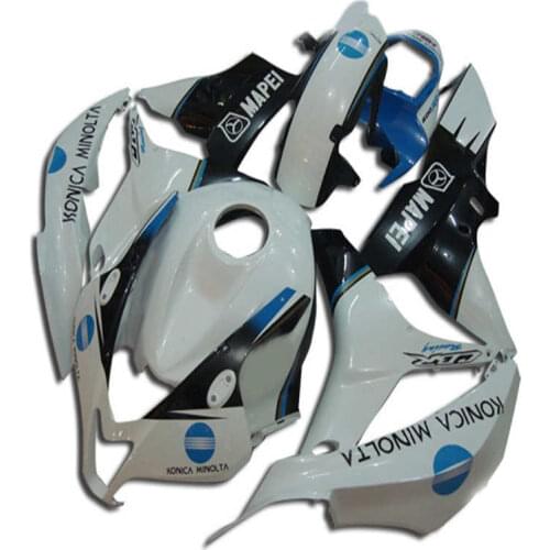 Cbr600rr ABS Fairings set Custom Fairing kit for injection mold hot sale white blue black CBR600RR 07 08 CBR 600RR 2007 2008