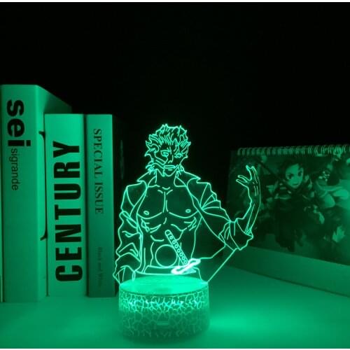 Bleach Grimmjow Jaegerjaquez LED White Base Night Light for Bedroom Decor Night Lamp Gift Acrylic 3D Lamp Anime Dropshipping