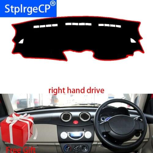 Car Dashboard Cover Mat for lifan 320 2009 2010 2011 2012 Right Hand Drive Dashmat Pad Dash Mat Covers Dashboard Accessories