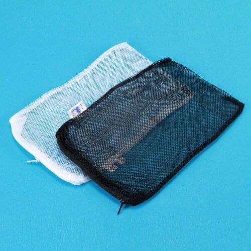 1pc White/Black Aquarium accessories Mesh Bag - Aquarium Isolation Bag for stock Bacteria Balls Active Carbon filter stuff