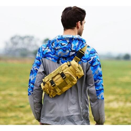 5L 600D Waterproof Waist Bag Oxford Climbing Bags Outdoor Military Tactical Camping Hiking Pouch Bag mochila military bolsa
