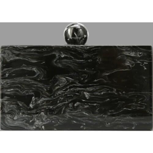 WowFur Women's Black Clutches