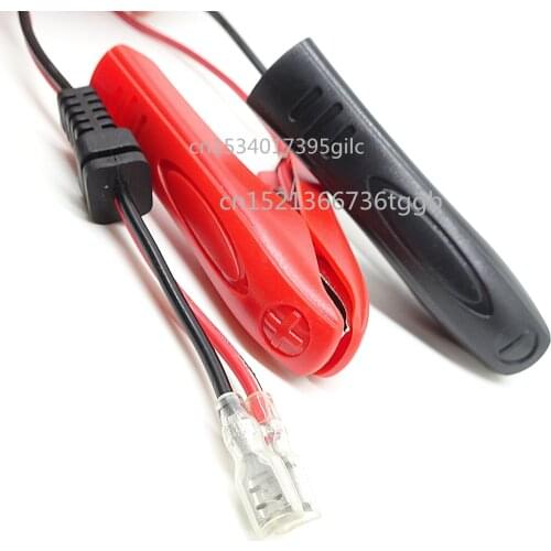 6.3 Plug-in spring terminal to alligator clip extension cord Battery clip Insert wire connector connector Car battery charging t