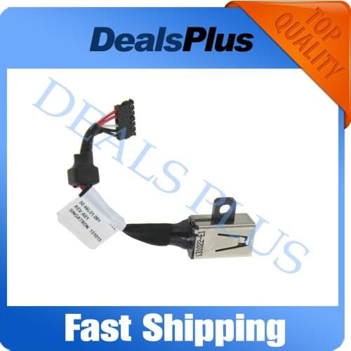 1PCS New DC-in Power Jack Cable Charging Port Connector For Dell Inspiron 14-7000 Series 7437 P42G 03P50M 50.46L01.001