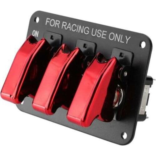 12V 20A Automotive Toggle Combination Switch Racing Ignition Engine Relays Switches RV Refitting Panel Switch