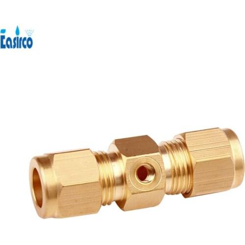 20pcs/pack) 6MM one hole Brass OD joint connector,free shipping