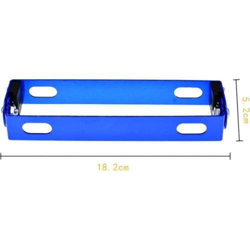 Motorcycle Automobile Adjustable Angle Metal License Plate Holder Bracket 6 Color Aluminum License Plate Bracket for HONDA CB919