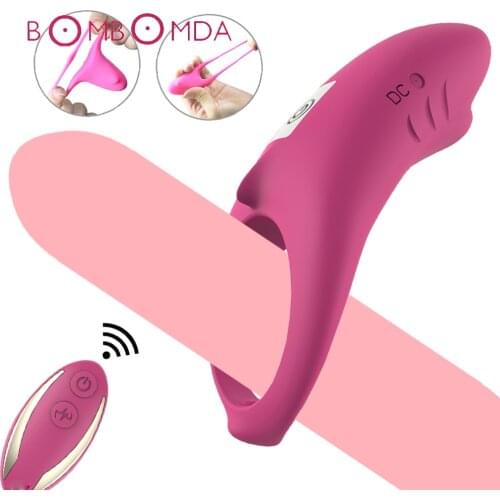 Wireless Remote Control Penis Delay Ejaculation Cock Vibrating Ring Penetration G spot Stimulator Dildo Vibrator Sex Toy for Men