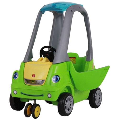 Baby Ride on Car Game Plastic Toys Car Kids Outerdoor Sports Four Wheels Ride on Turtle Car for Children Learning Walker Aid