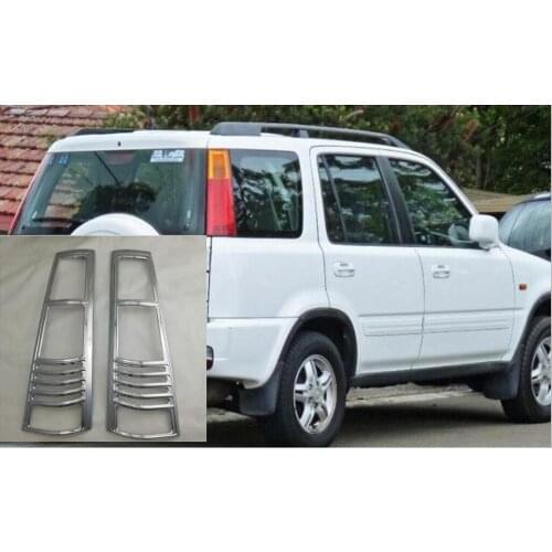For Honda RD1 RD3 CR-V 1995 1996 1997 1998 1999 2001 ABS Chrome accessories plated Rear Light Lamp Cover Trim Tail Light Cover