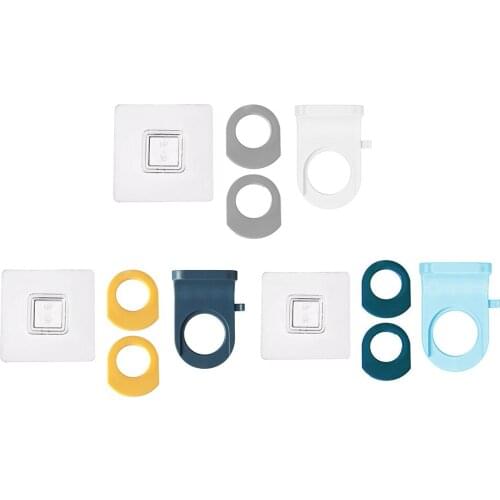 All Mounted Strong Hanging Non-marking Sticker Shower Gel Rack Liquid Soap Holder Bathroom Holder Adhesive Wall Sticker Hanger