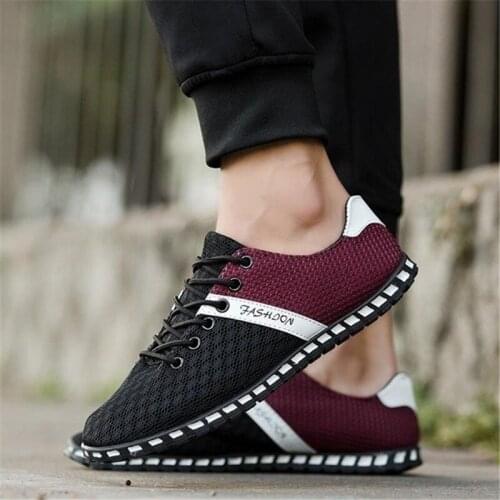 Brand Trainers Men sneakers New Fashion Men mesh Casual Shoes High Quality Adult Men Driving Shoes Male Footwear Sports Sneakers