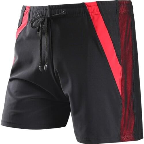 Hot Men Swimwear Drying Quickly Breathable Mens Swimsuits Swim Trunks Boxer Briefs Sunga Maillot De Bain Beach Shorts
