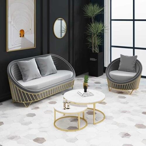 Customizable Furniture For Home Puff Seat Modern Style Sofa Set Armchair Muebles Lamzac Hotel Big Sofas Suit For Cafe Restaurant