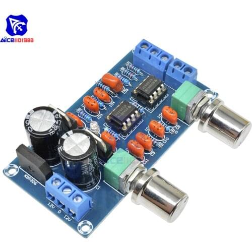 NEW NE5532 Low Pass Filter Board Subwoofer Volume Control Board Amplifier Module 9-15V