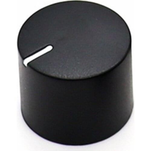 10 Pieces Plastic Half Shaft Knob Diameter 18.5mm Height 16mm Potentiometer Encoder Knob 270 Degree D-Shaped Inner Hole 6mm