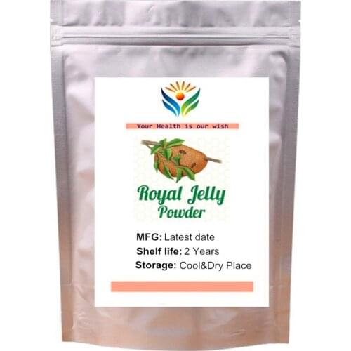 Royal Jelly Powder 100% Pure Natural Lyophilized High Quality & Potency Bee