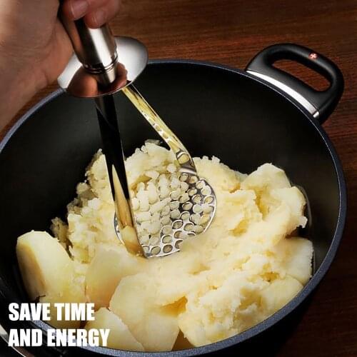 Peeling Garlic Stainless Steel Garlic Press Bald Machine Garlic Press Safety Kitchen Aid Great Handle Kitchen Tools Masher