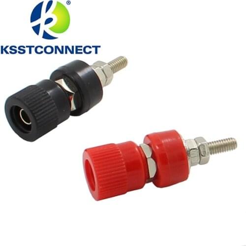 PS828 M4 4mm Panel Mount Banana Socket Binding Post solder type