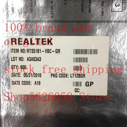 RTS5181-VBC-GR RTS5181 QFP 100% new original 10PCS/LOT STOCK