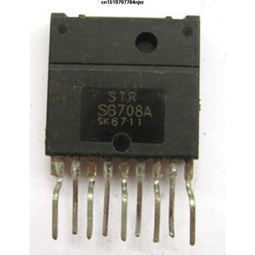 STRS6708A STR-S6708A STRS6708 S6708 ZIP9 2PCS