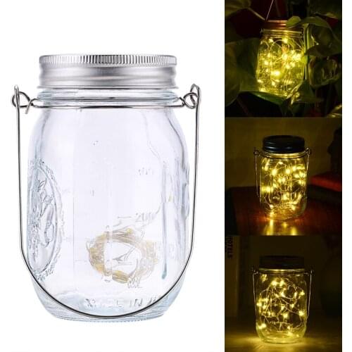 Solar Powered LED Light Outdoor Garden Patio Party Decor Lamp 20 LEDs Warm White Used In Park Landscape Garden