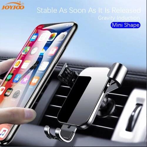 Universal Gravity Car Phone Holder Air Vent Stand for Iphone XS 11 Samsung 360 Degree Bracket Mobile Phone Holder