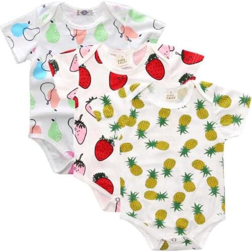 Боди с коротким рукавом для малышек Vinnytido China At AliExpress