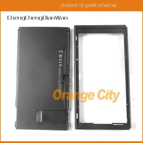 1pc Hard Housing Shell Case Part for Switch NS NX Console Front Back Faceplate For Nintendo Switch Housing Black