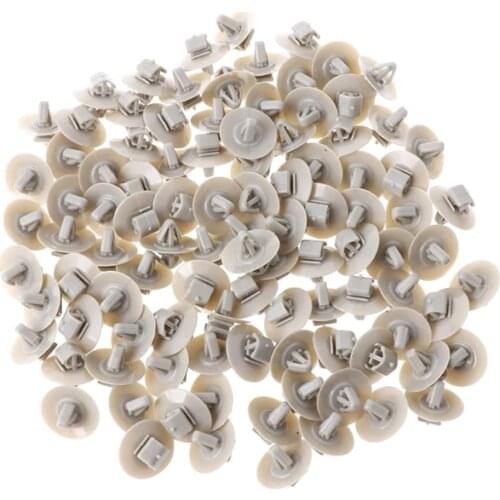 2021 New 100Pcs Clips For Renault Trafic Traffic Side Moulding Lower Protection Door Trim