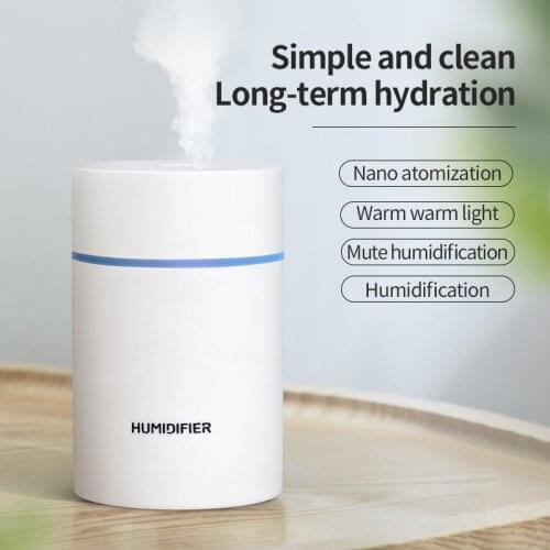 300ml Car Office Moisturizing Mute Nano Fine Mist Large Capacity Humidifier Usb Mini Humidifier Desktop Mute