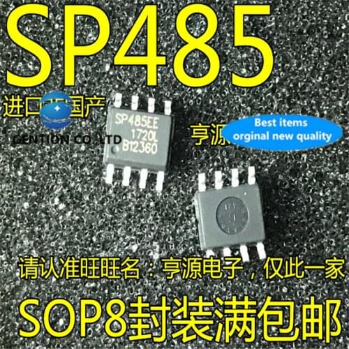 50Pcs SP485 SP485EEN SP485REN-L RS-485 SOP-8 trans ceiverin stock 100% new and original