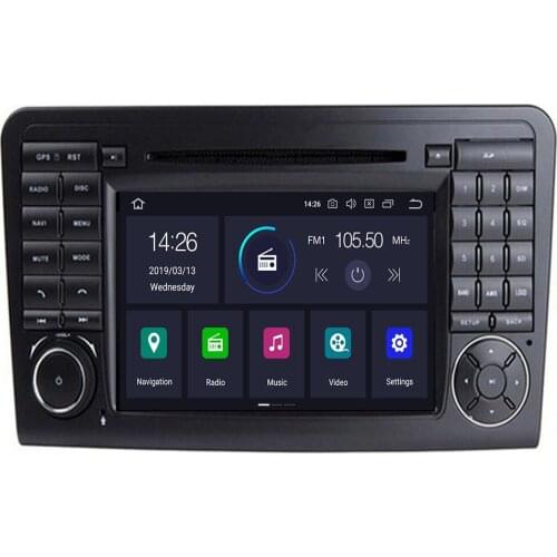 Android 10 4G 64G car GPS For Mercedes Benz ML GL W164 ML350 ML500 GL320 X164 ML280 GL350 GL450 radio stereo navigation with DVD
