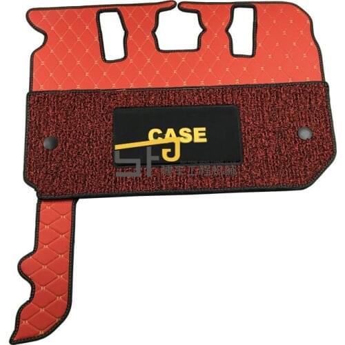 Free shipping for Excavator Case CX130B 210B 240B 360B 460B 470B Cab Foot Pad floor mat