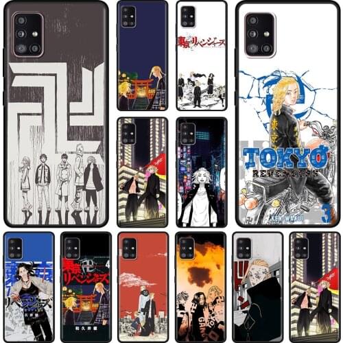 Tokyo revengers Characters Phone Shell For Samsung A71 A51 A91 A72 A52 A42 A41 A32 A31 A21s A21 EU A12 A11 A02 A02s A01 Caso