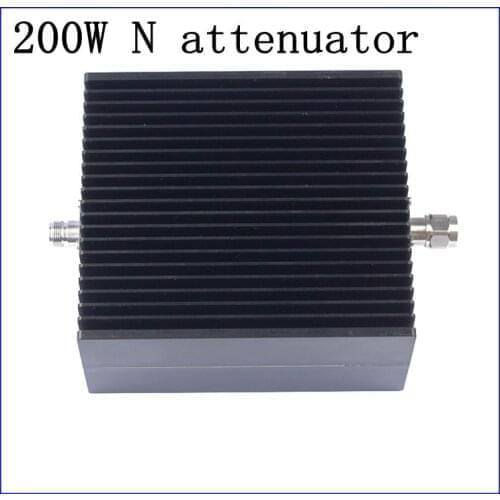 200W N-JK coaxial fixed attenuator, DC to 4GHz ,50 ohm ,1dB,3dB,5dB,6dB,10dB,15dB,20dB,30dB,40dB,50dB,free shopping