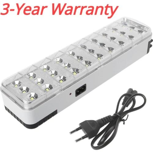 30LED Multi-function Emergency Light Rechargeable LED Safety Lamp 2 Mode For Home Camp Outdoor