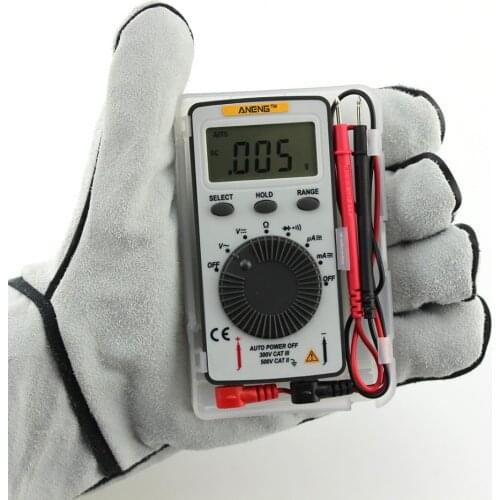2019 New 1 PC AN101 Pocket Digital Multimeter AC/DC Automatic Portable Meter Dropship