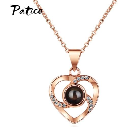 Romantic Real 925 Sterling Silver Fashion Love Hearts Pendant Necklace For Women Fantastic Life Mothers Day Gift Jewelry