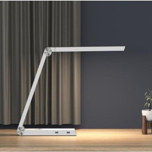 Led wireless rechargeable desk lamp creative new unique triangular eye lamp smart home bedroom office reading lamp