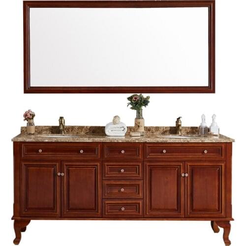 2020 new bathroom furnitures solid wood bathroom vanity SV211