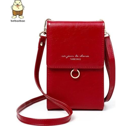 Beibaobao Ladies Coin Purses Crossbody Bag Fashion Brand Female Wallets Women Phone Bag Leather Mini Summer Shoulder Bags