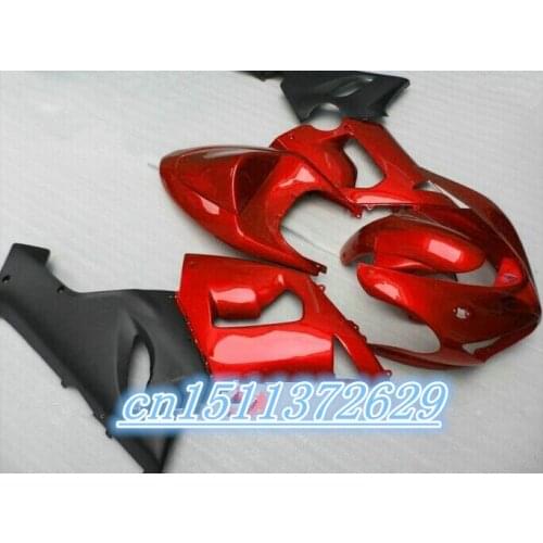 Bo First-class red black full Fairing for KAWASAKI Ninja ZX-6R 05-06 ZX6R 05 06 ZX6R 636 2005-2006 ZX 6R 05 06 2005 2006