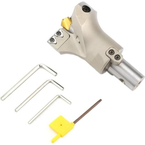 VMD Large Drill Bit MDD Center U Drill Deep Hole Indexable Large Diameter Drill Bit 45-200mm Fast Drilling Internal Cooling Bit